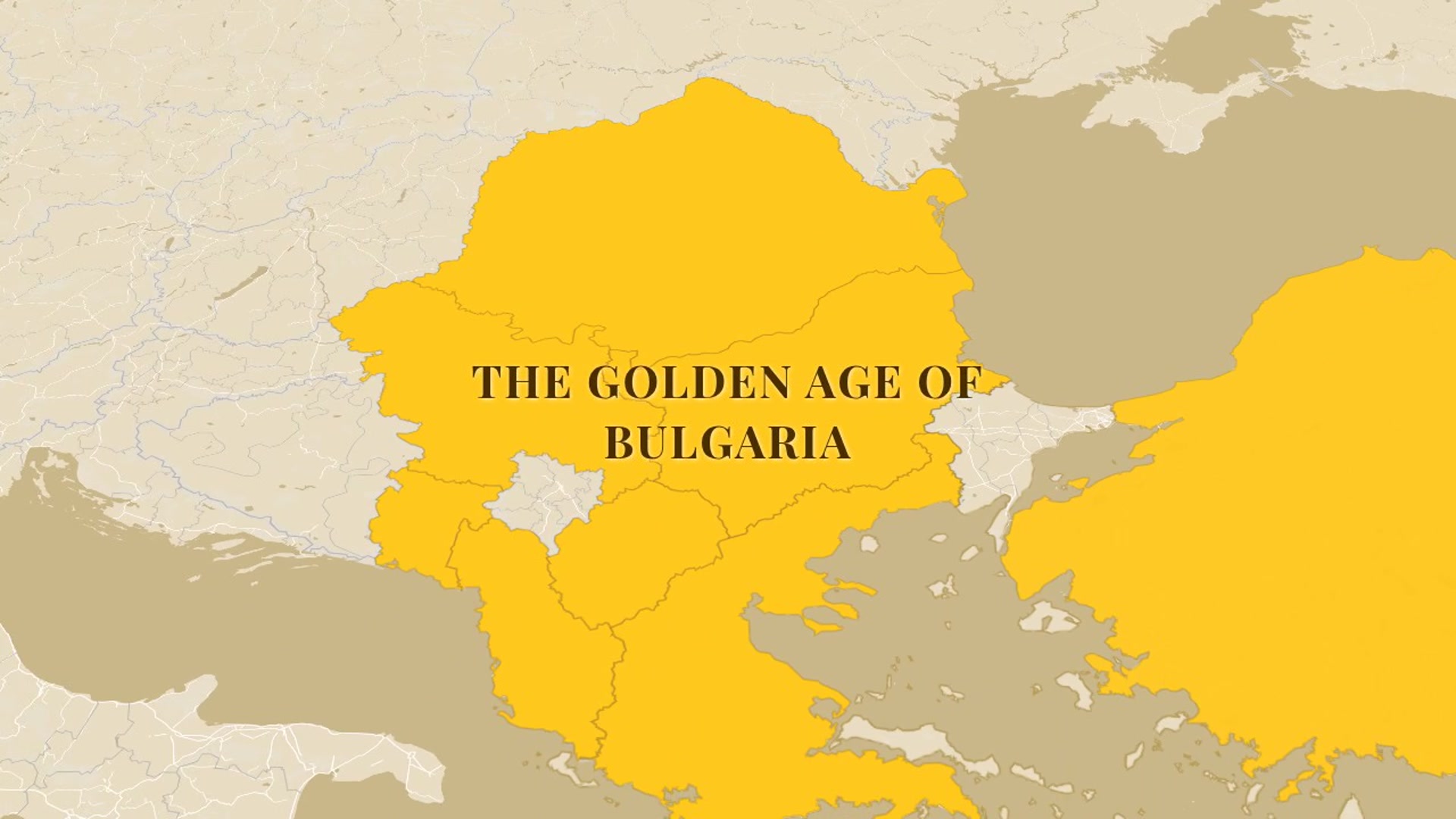 First Bulgarian Empire under Simeon I (893–927) — Animated Territorial Expansion — AI map animation template