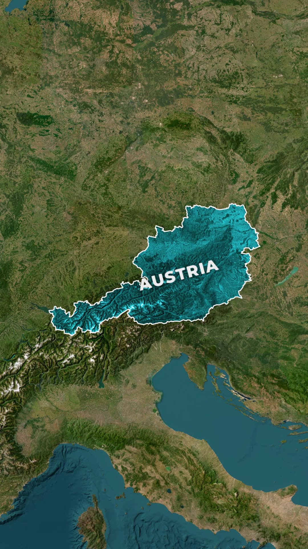 Austria — AI map animation example