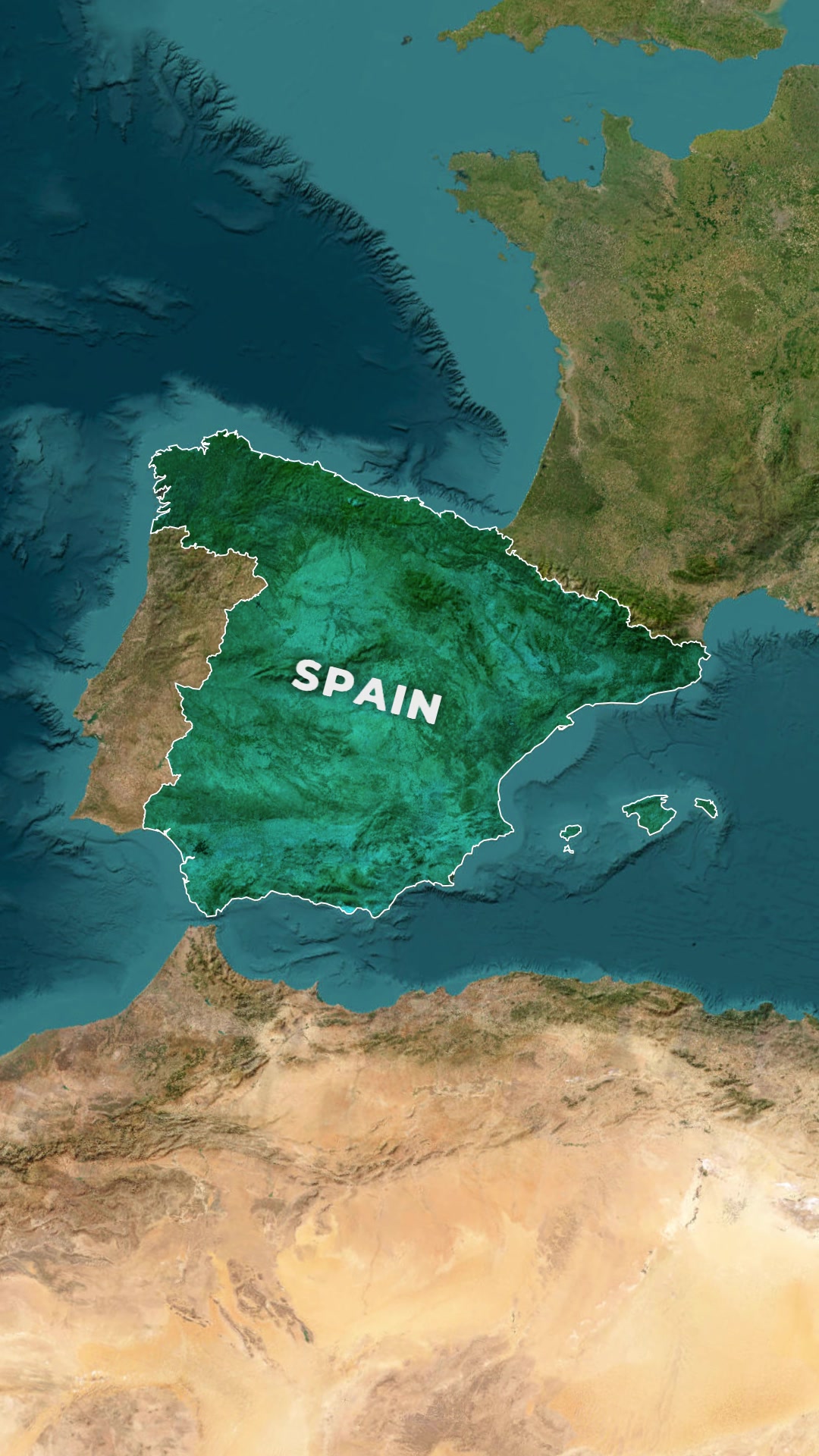 Spain — AI map animation example