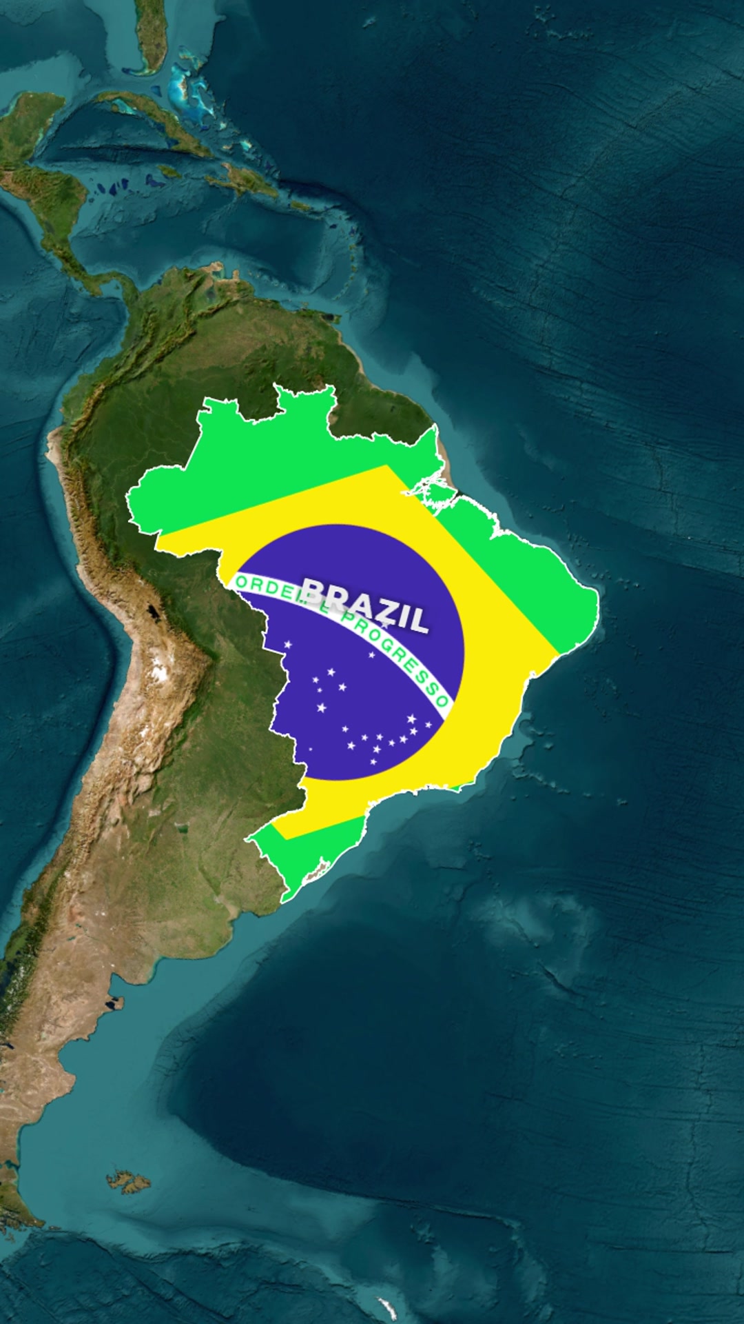 Brazil — AI map animation example