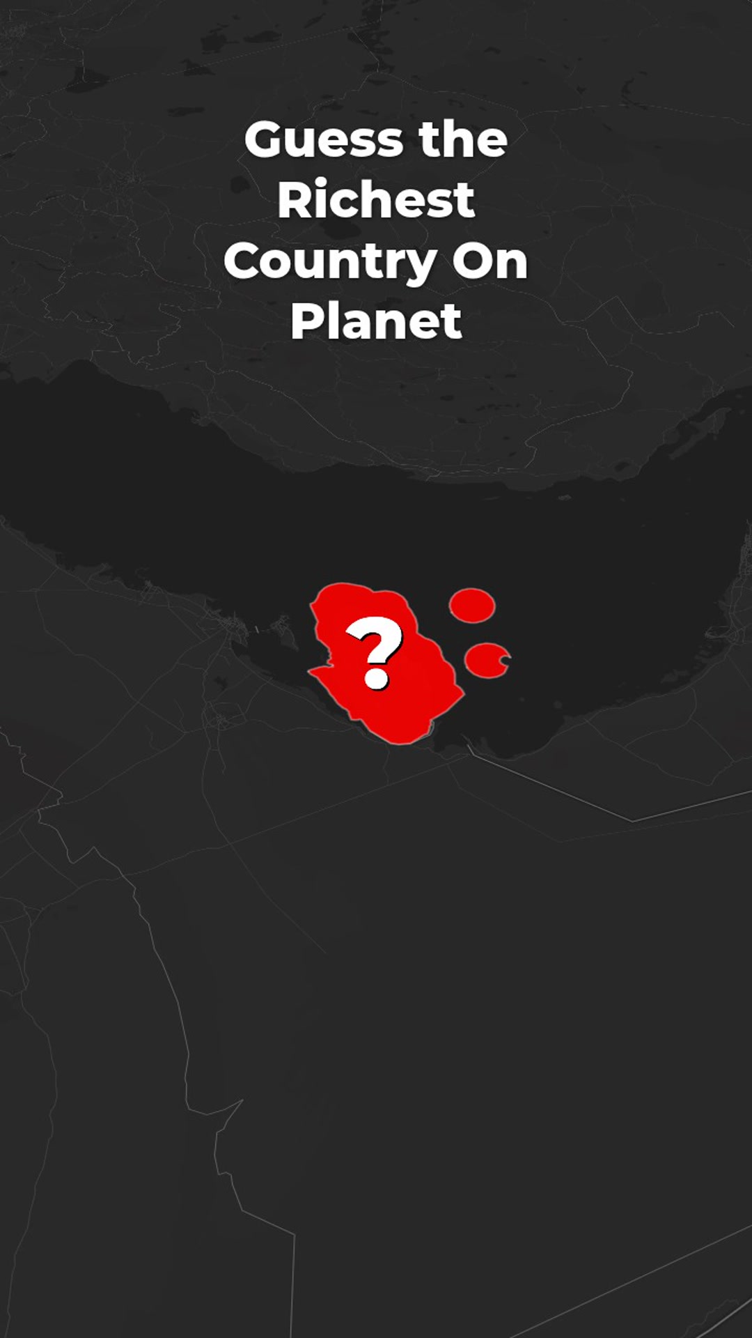 Qatar Focus — Cinematic Zoom Reveal with Border Trim, Radial Red Fill & Pulse — AI map animation template