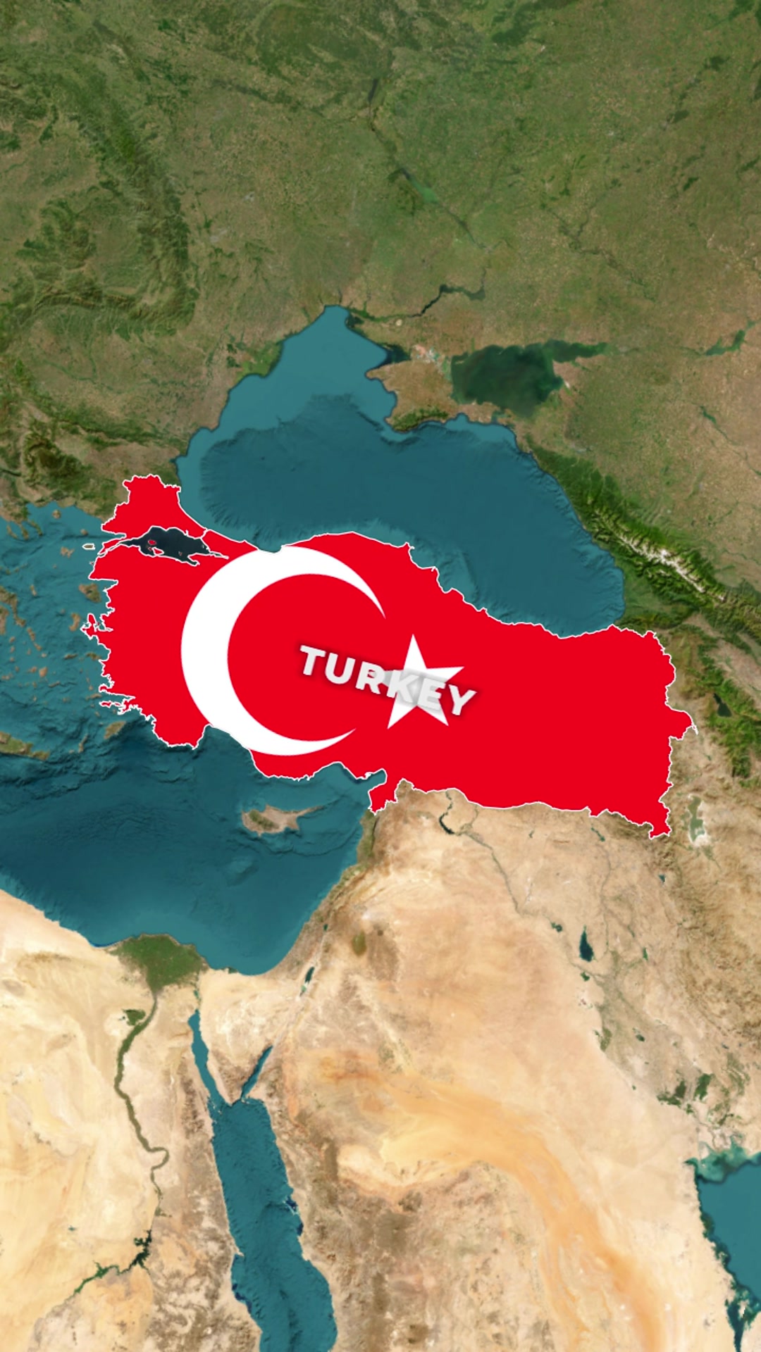 Turkey — AI map animation example