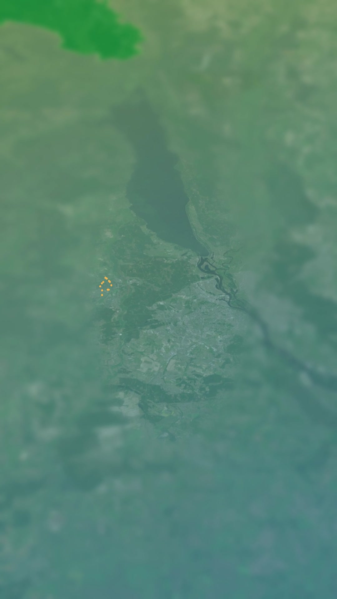Battle of Hostomel — AI map animation example